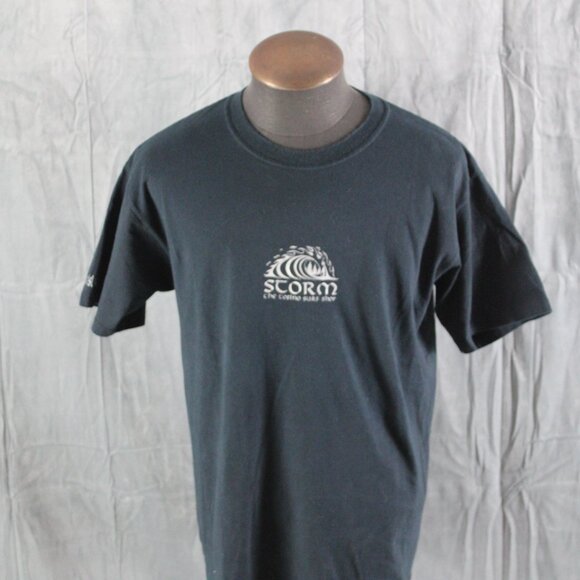 Surf Shop Shirt - Storm Surf Modern Graphic - Men's Large - Picture 3 of 10